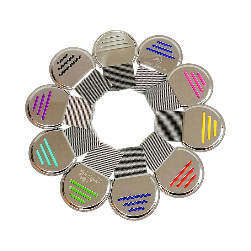 Lemmikkieläinten muotoilu kampa tiiviisti kammattujen hampaiden kanssa